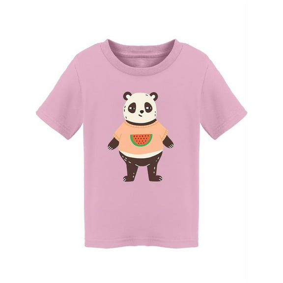 Childish Funny Panda T-Shirt Toddler -Image by Shutterstock,  3 Toddler