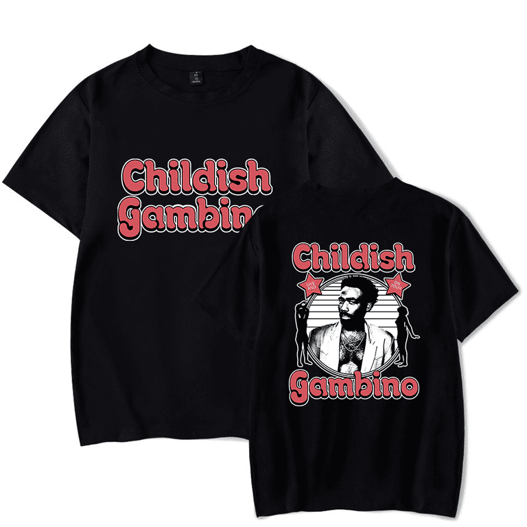 Childish Gambino Merch T-shirt Short Sleeve Fashion Merch T Shirt