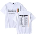 thumbnail image 1 of Childish Gambino The New World Tour 2024 Merch Short Sleeve T-shirt Unisex Fashion Crew Neck Top, 1 of 2