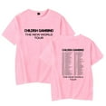 thumbnail image 1 of Childish Gambino The New World Tour Merch Short Sleeve T-shirt Unisex Fashion Crew Neck Top, 1 of 2