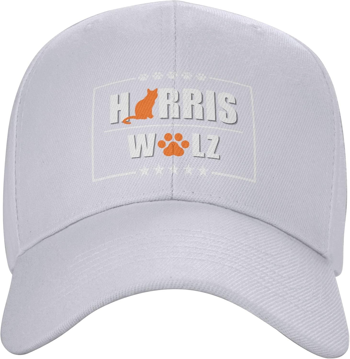 Childless Cat Lady for Kamala Harris Walz 2024 President Trucker Hat