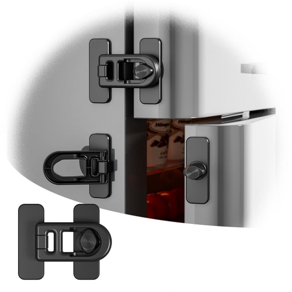 Childproof Appliance Lock Easy Install Safety Lock for Kitchen Home Oven Refrigerator Stove Use