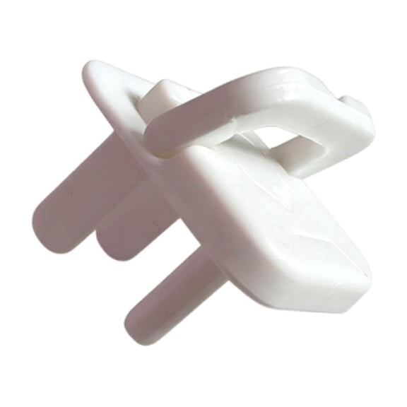 Childproof Electrical Socket Safety Caps, Plastic Outlet Covers with Hidden Pull Ring, Standard US Receptacle Protector