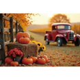 thumbnail image 1 of Childr Autumn Outdoor Photography Background Gard Park Pumpkin Scarecrow Haystack Backdrop Thanksgiving Studio Tools, 1 of 8