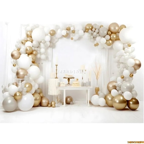 Childr Birthday ration Photography Backdrops Party r Balloon Background Banner for Photoshoot Photo Studio Props QQ-02