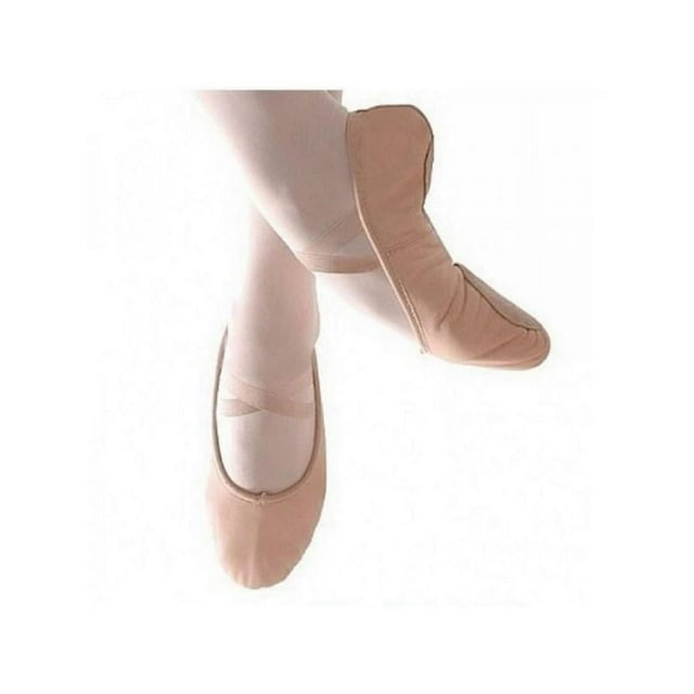 Children Adults Canvas Ballet Dance Shoes Split Sole Pointe Slippers Dancing Shoes