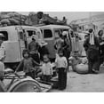 thumbnail image 1 of Children And Adults Evacuating From Nam-Dinh History (24 x 18), 1 of 1