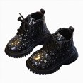 thumbnail image 1 of Children Ankle Boots for Girls Toddler Kids Soft Soled Shoes for Girls Fall Winter Wear, 1 of 6