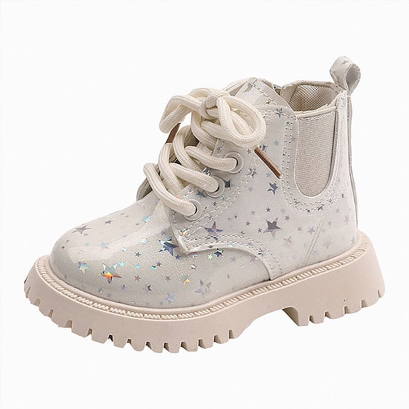 Children Ankle Boots for Girls Toddler Kids Soft Soled Shoes for Girls Fall Winter Wear