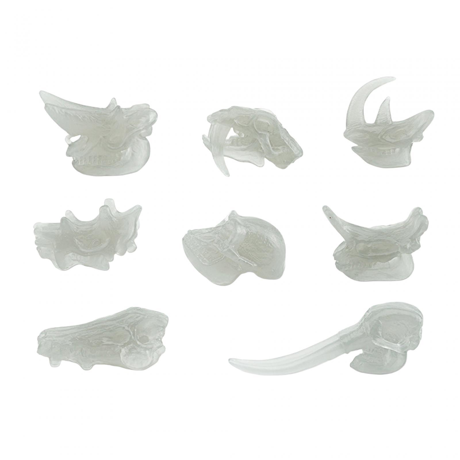 Children Archeology Dino Toy Set, Dino Skull Science Luminous