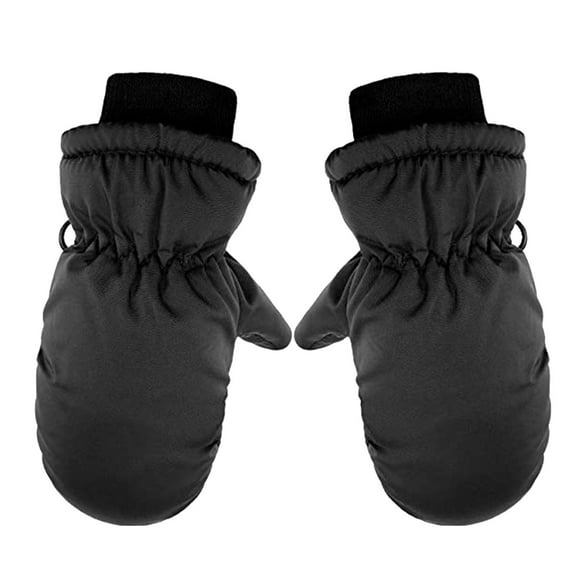 Children Baby Boys Girls Winter Warm Water Proof Outdoors Skiing Gloves Kids Full Finger Mittens Gloves