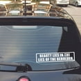 thumbnail image 1 of Children In The Back Seat Funny Quote Sticker Art Car Decals for Girls Boys Car Bumper Window Windows Truck Vehicle Auto Glass Computer Laptop Skateboard Vinyl Wall Art Decoration Size (2x5 inch), 1 of 1
