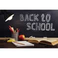 thumbnail image 1 of Children Back To School Backdrop Blackboard Globe Books Graduation Photography Background Photo Studio Photophone Photozone Prop, 1 of 5