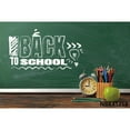 thumbnail image 1 of Children Back To School Backdrop Blackboard Globe Books Graduation Photography Background Photo Studio Photophone Photozone Prop, 1 of 5