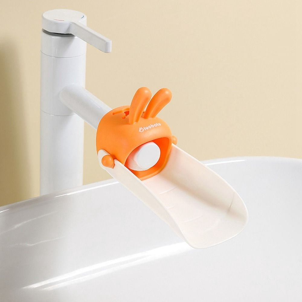 Children Bathroom Rabbit Tap Faucet Extender Water-saving Cartoon Kids ...