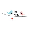 thumbnail image 1 of Children Be kind Cute Cartoon Wall Decal Decoration Kindness Motivational Life Quote Vinyl Decor Lasts Years and Easily Removable - Size: 40 In(W) x 12 In(H), 1 of 5