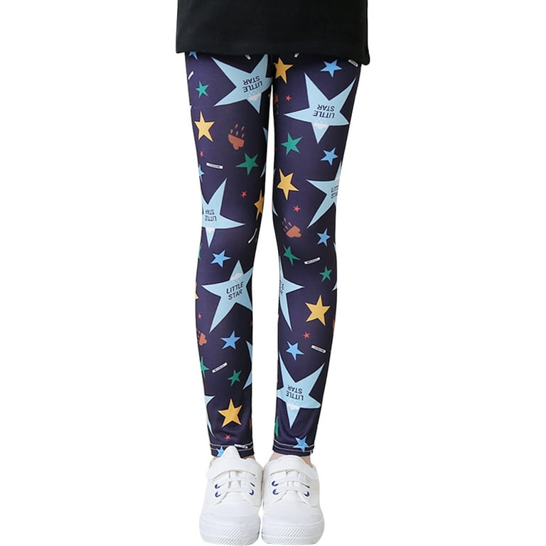 Children Big Girls Leggings Little Girls Skinny Pants Trousers Teenage  Child 2-14 Years （Please refer to the size）