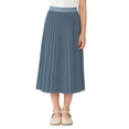thumbnail image 1 of Children Boy Girl Chiffon Skirt for Child Midi Knee Length Work Out Athletic Brunch Jogger Pleated Elastic Waist Plain Skirt 2026 Clothing Y2K 6 Years, 1 of 6