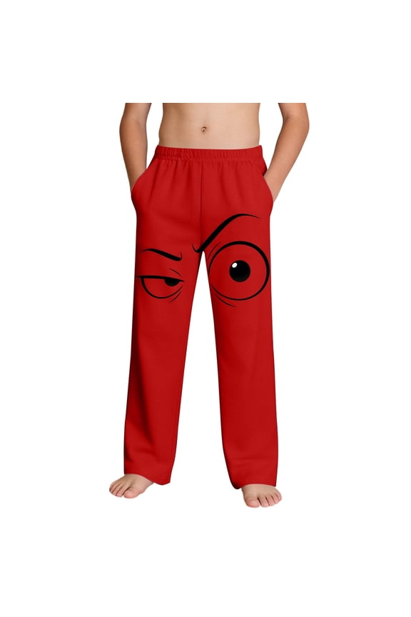 Children Boy Girl Graphic Trousers Pants for Kid Spandex Beach Brunch Hawaiian Tropical Straight Leg Long Leg Fall Summer 2026 Clothes Country Concert 4 Years