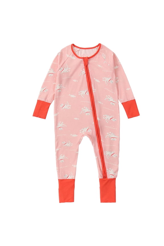 Children Boy Girl Spandex Coveralls Shape Wear Bodysuit Rompers for Kid Long Sleeve Print Kawaii Animal Lower Belly Fat Bodysuit 2025 Clothes Trendy