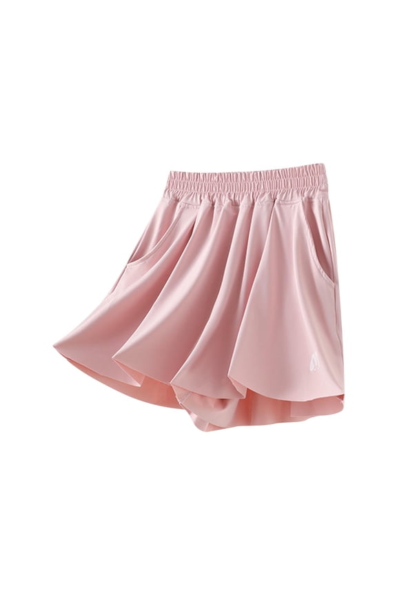 Children Boy Girl Sport Athletic Easter Egg Running Skirt Pants Shorts for Kid Loose Fit Thin Kawaii Animal Bunny Straight Leg Midi Skirt 2026 Clothing 14 Years
