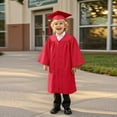 thumbnail image 1 of Children Boy Graduation Outfit Graduation Gown and Cap Outfit Sets with Tassel Class Of 2025 Size 4-5T Kids Clothes, 1 of 8