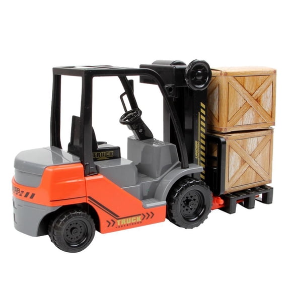 Children Boys Engineering Fork Lift Truck Model Toys Diecast Gift