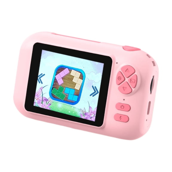 Children Camera for Kids – 48MP HD Digital Camera with 1080P Video, 2.4" Screen, 180° Flip Lens for Selfie – Includes Selfie Stick, 32GB Max Support, MP3 Player & 3 Educational Games – Birthday Gift