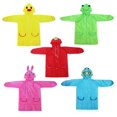 thumbnail image 1 of Children Cartoon Rain Coat Kids Rainwear Cute Baby Funny Waterproof Raincoat, 1 of 4