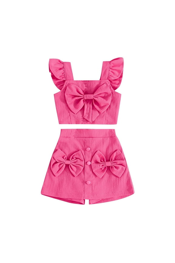 Children Clothing Little Girl Summer Outfits Preppy Clothes for Girls 2 Year Old Clothes 5T Outfits for Girls Ropa De Niña De 9 Años