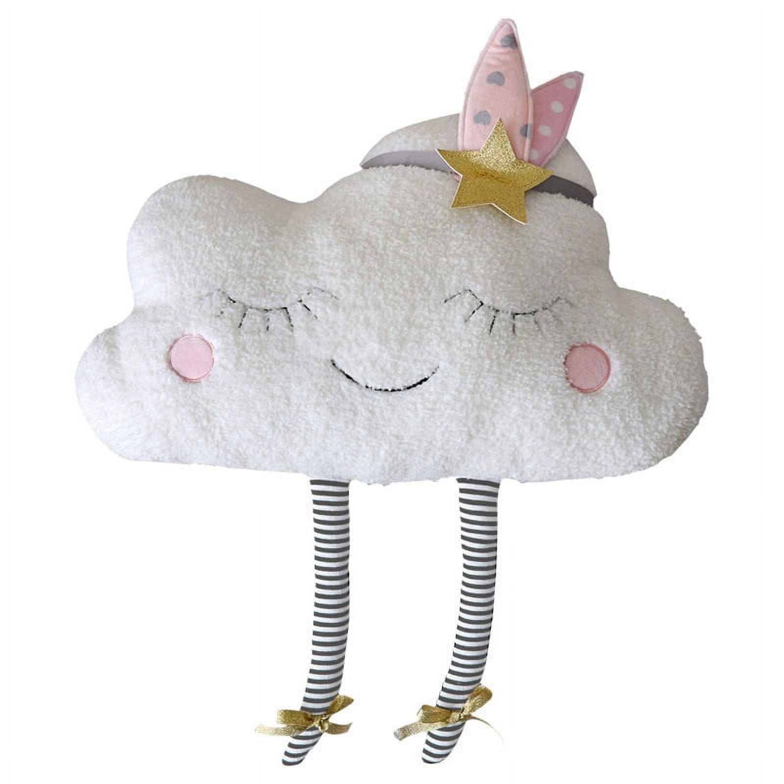 White Cloud Cushion Baby and Playroom Decor Cloud Pillow for Neutral  Nursery 