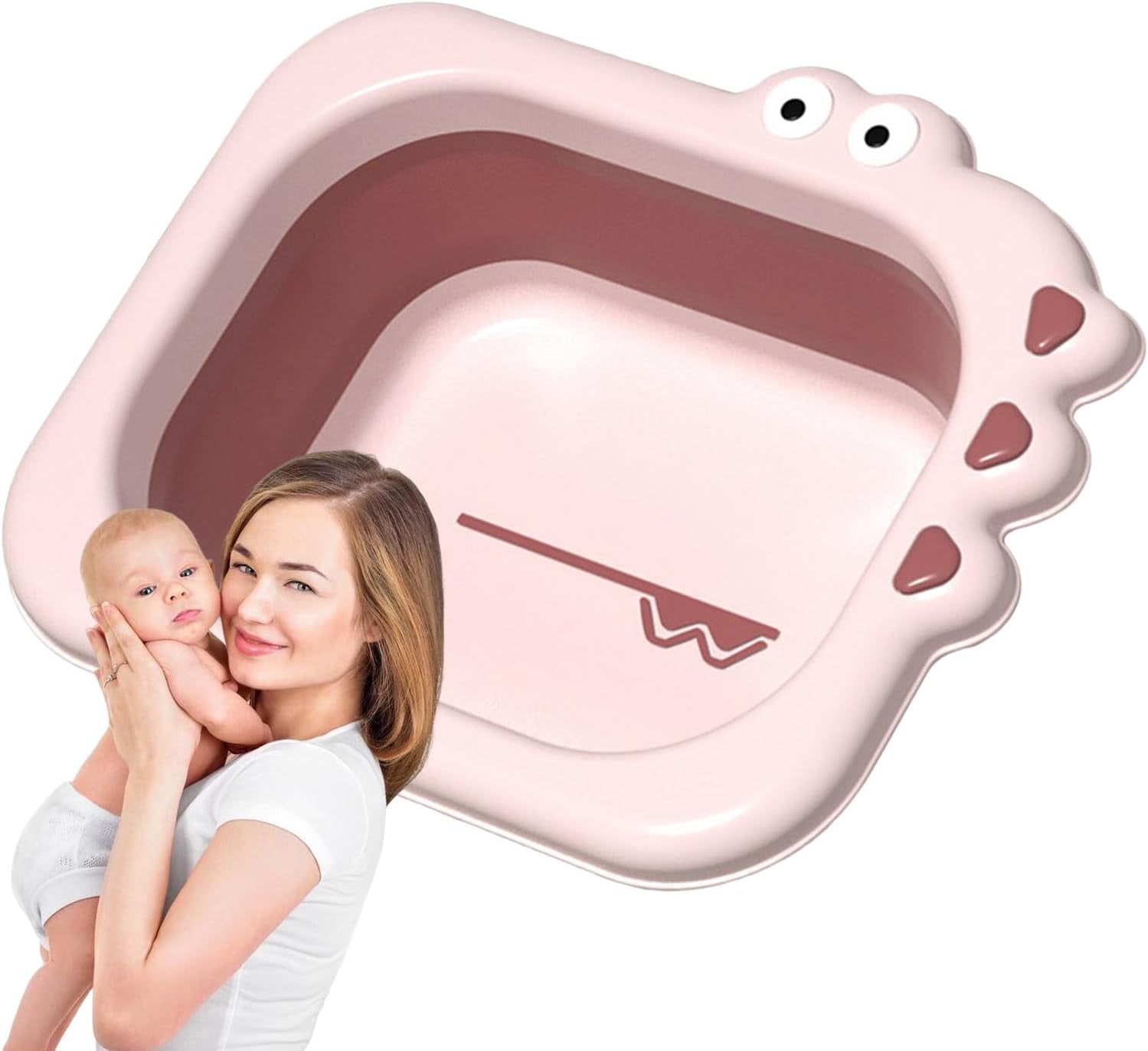 Children Collapsible Wash Bowls - 2.5L Folding Wash Bowl Washing Face ...