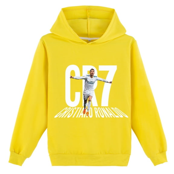 Kids Cristiano Ronaldo Cotton Hoodie Pullover Casual Sweatshirt for Boys Spring Autumn