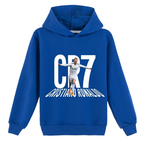 Children Cristiano Ronaldo Casual Hoodie Kids Spring Autumn Long Sleeve Pullover Sweatshirt Tops Clothing