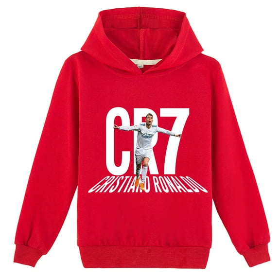 Children Cristiano Ronaldo Casual Hoodie Kids Spring Autumn Long Sleeve Pullover Sweatshirt Tops Clothing