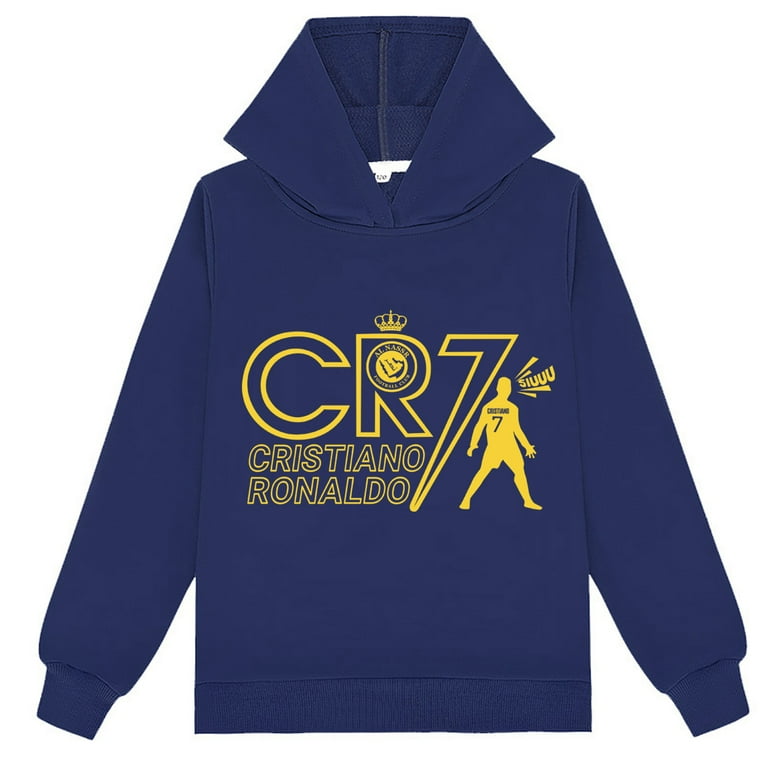 Children Cristiano Ronaldo Casual Hoodie Pullover Kids Long Sleeve