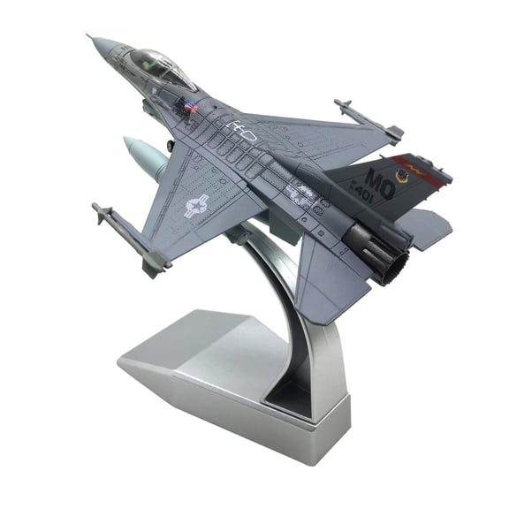 Children Display Toy Precision Crafted F-16C Fighter Model 1:100 Scale Diecast Metal Aircraft Replica APPLAYERR Spare Part