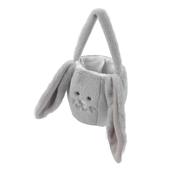 Children Easter Basket Bunny Plush Bag With Long Ears Bunny Basket