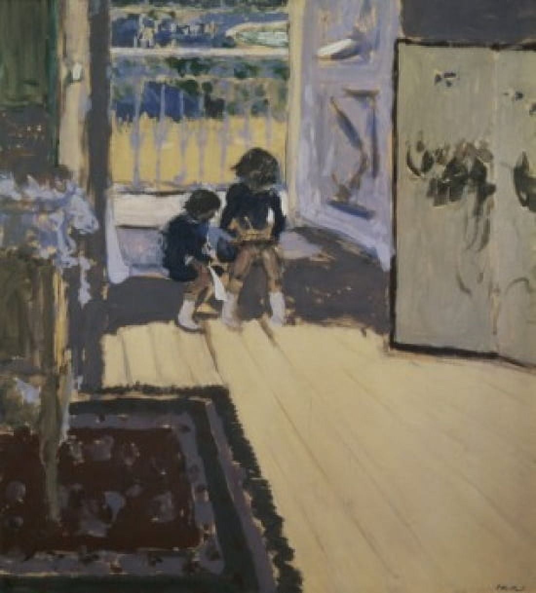Children Edouard Vuillard (1868-1940French) Hermitage Museum St Petersburg Canvas Art - Edouard Vuillard (18 x 24)