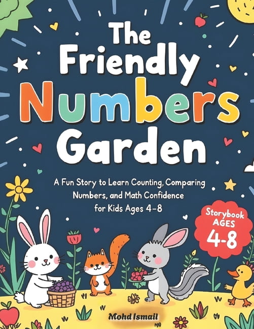 Learning Numbers Story Children Educational Stories The Friendly Numbers Garden: A Fun Story ...