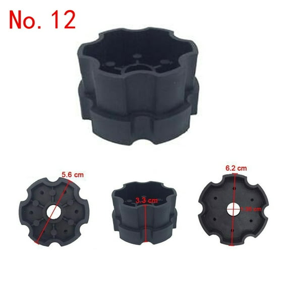 Children Electric Car Tire Adapter Connection Clip For Gear Box,Kid\'S Toy Car Gearbox Coupler Plastic Material Model No.1-16