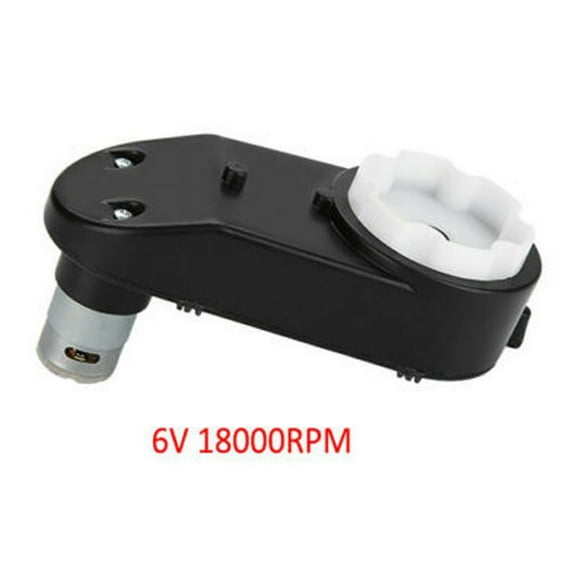 Children Electric Motor Gearbox Metal Wear Resistant 1Pc 6 12V 12000-20000Rpm Bike Black Car Parts Replacement
