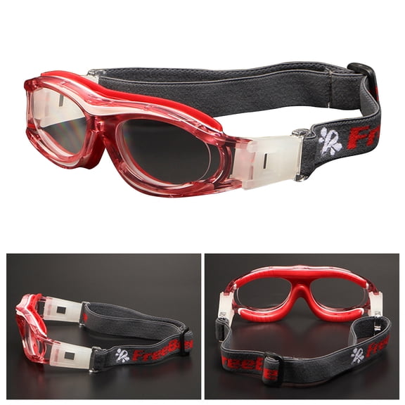 Children Football Glasses Sports Goggles Kids Safety Glasses Teenager Basketball Goggles Adjustable Cycling Glasses
