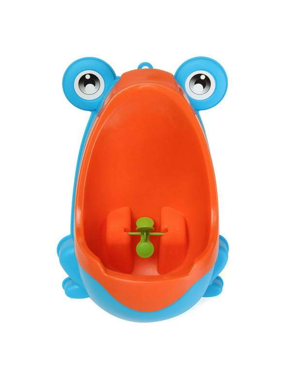 Children Frog Potty Toilet Training Bathroom Urinal For Kids Boys Pee Trainer with Aiming Target