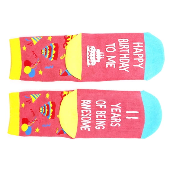 Children Girls Celebratory Happy Birthday Letters Colorful Patterned ...