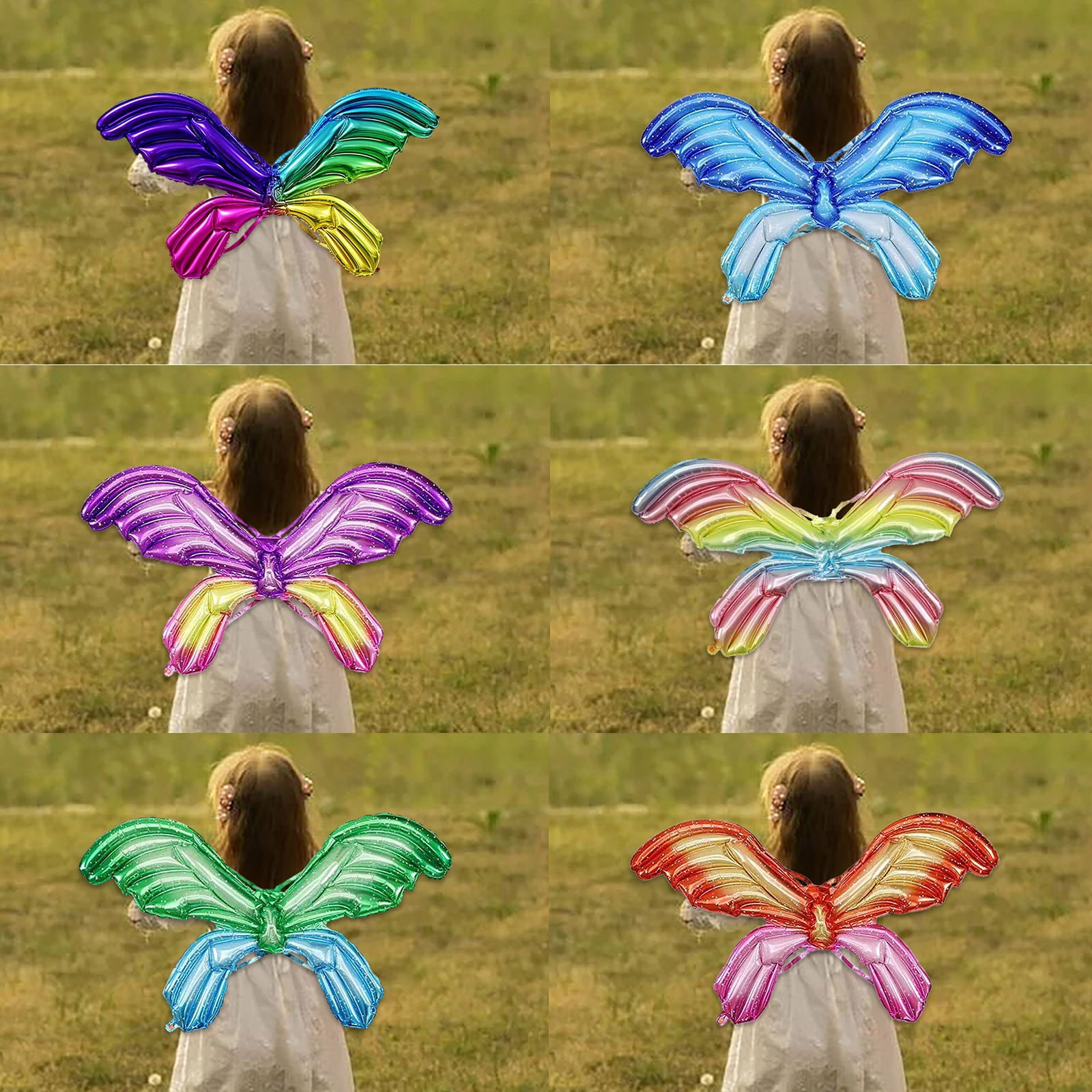 Children Girls Fairy Dress Up Angel Dress Up Butterfly Masquerade ...