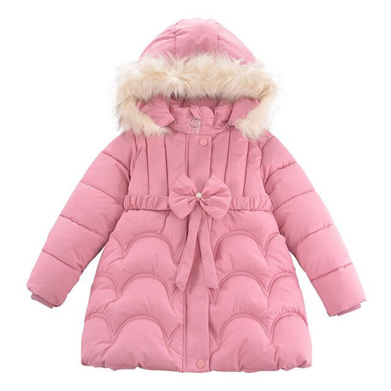 Down Jacket Long Puffer Coats For Toddlers Kids Winter Jacket, 90
