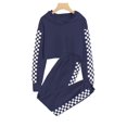 thumbnail image 1 of Children Girls Long Sleeve Crop Hoodie Sweatshirt & Sweatpants Set, 1 of 2