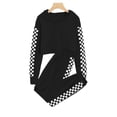 thumbnail image 1 of Children Girls Long Sleeve Crop Hoodie Sweatshirt & Sweatpants Set, 1 of 2