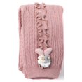 thumbnail image 1 of Children Girls Soft Cute Thick Stretchy Solid Color Rabbit Decoration Pants Leggings Bottoms, 1 of 5
